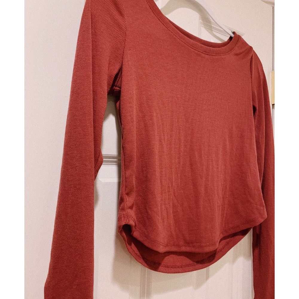 NWT Garage Red Long Sleeve Tee